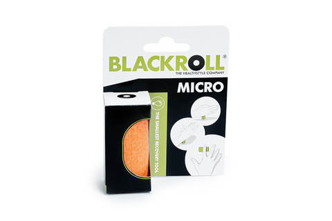 Массажный микро-ролл BLACKROLL® MICRO 6 см (оранжевый)