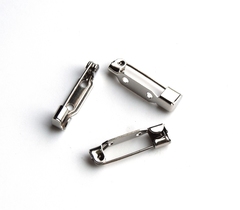 Основа для броши 21мм, покрытие родий