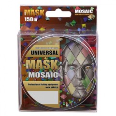 Рыболовная леска Akkoi Mask Universal 0,376мм 150м прозрачная MUN150/0.376