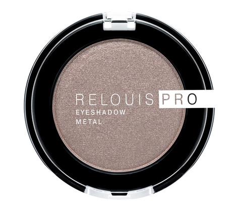 Pro Eyeshadow Metal тон 52, cocoa milk Тени  Relouis