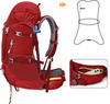 Картинка рюкзак туристический Nevo Rhino 8814-nw red - 5