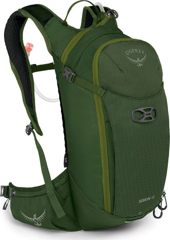 Картинка рюкзак велосипедный Osprey Siskin 12 Dustmoss Green - 1