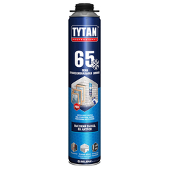 Пена профессиональная Tytan Professional 65 зимняя 750 мл выход 65 л