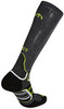 Премиальные компрессионные носки гольфы Mico Compression Oxi-Jet Trek Medium Weight Yellow для бега