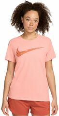 Женская теннисная футболка Nike Slam Dri-Fit Swoosh Top - pink quartz