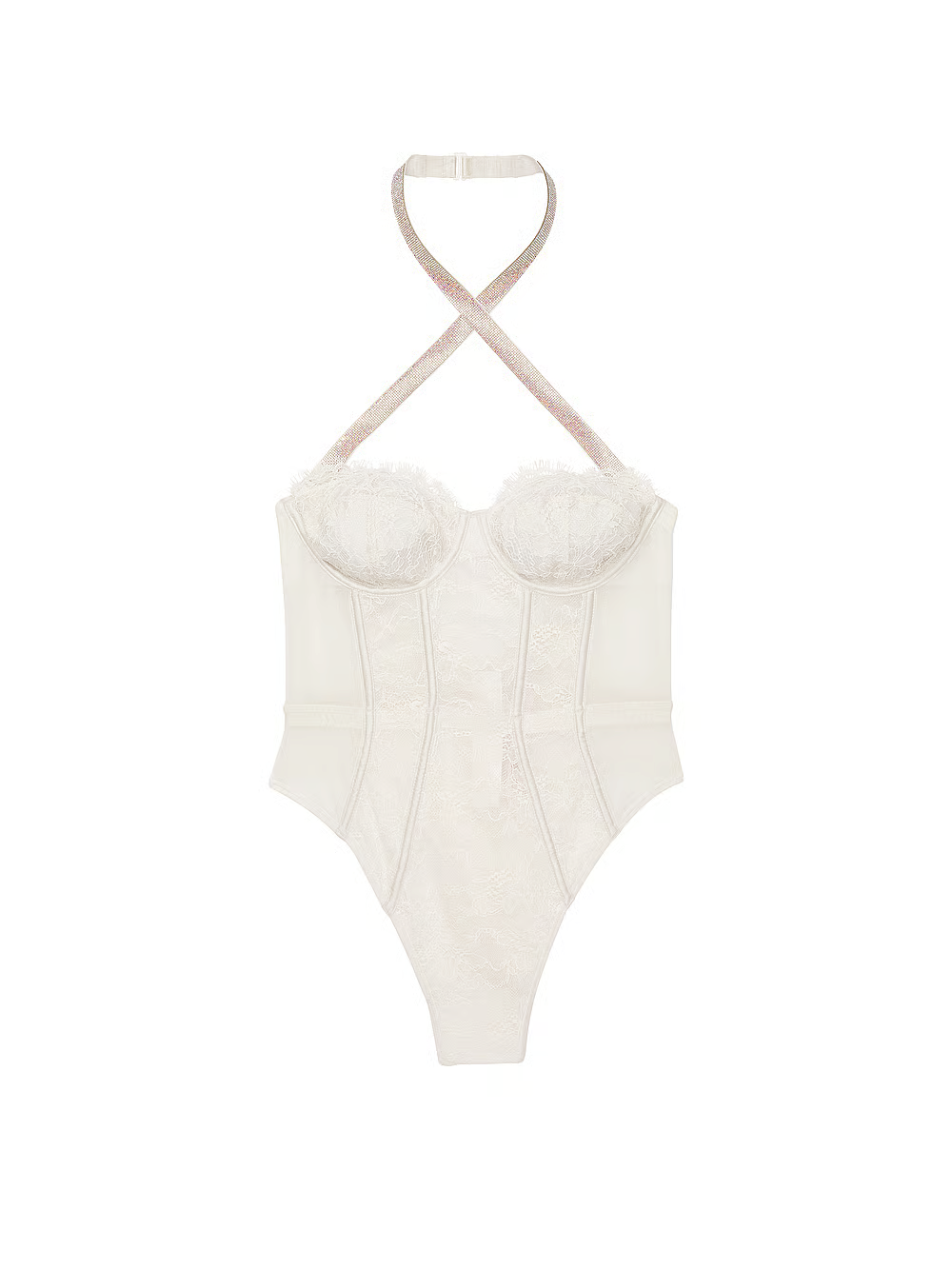 VERY SEXY КРУЖЕВНОЙ ТЕДДИ СО СТРАЗАМИ VICTORIA'S SECRET