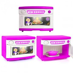 Игрушечная микроволновка Dolu с аксессуарами DL_4301