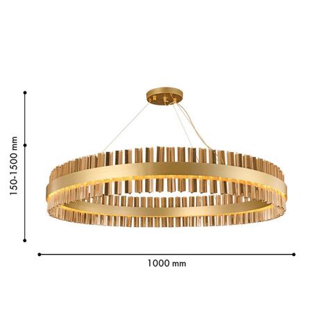 Подвесная светодиодная люстра Favourite Marquis 4263-10P