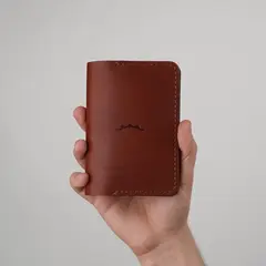 Обложка на паспорт Classic Коньячный