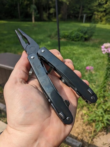 Мультитул Victorinox SwissTool Spirit XBS, 105 mm, 26 функций, Black (3.0224.3CN)