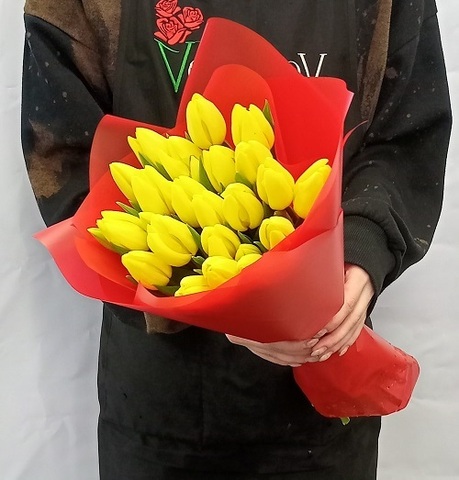 Букет тюльпанов Золотце