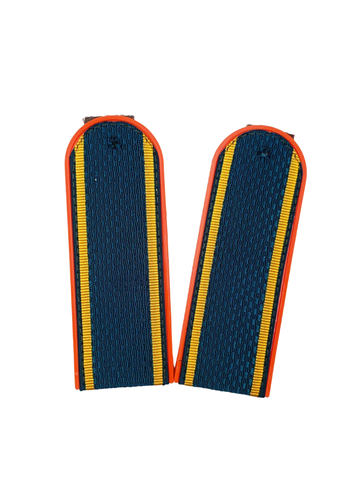 Погоны МЧС для курсантов без буквы К пластик