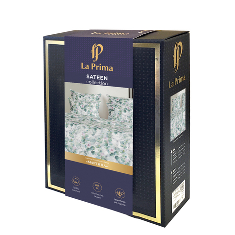 Постельное бельё LaPrima «Мартина» сатин (2 сп) - купить 8