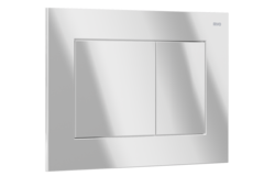 Скоро на складе! Панель двойного смыва RIVO Touch line Белый глянцевый (glossy WHITE)