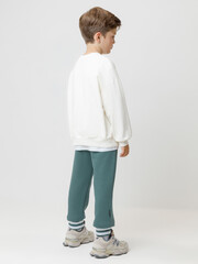 брюки  для мальчика  КР 400784/темный малахит