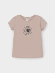 фуфайка  для девочки  КП 302763/бежевый