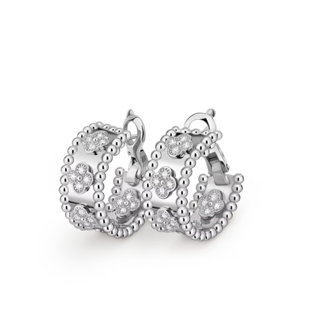 Серьги VAN CLEEF & ARPELS Perlee Clover