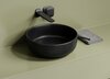 Ceramica Nova Taycan CN12003MB Раковина накладная круглая, 37.5x37.5, цвет: черный матовый
