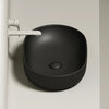 Ceramica Nova Element CN6047MB Умывальник чаша накладная овальная, 60x41.5, цвет: чёрный