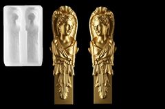 Силиконовый молд № 2100 Кариатиды