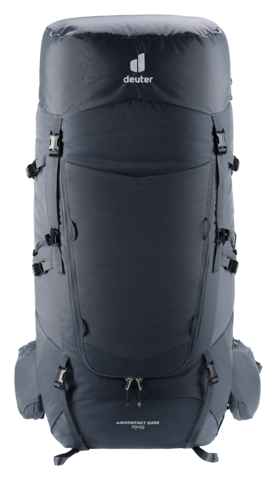 Картинка рюкзак туристический Deuter Aircontact Core 70+10 Black - 12