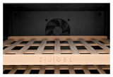 Винный шкаф Zugel ZCWI570DB черный