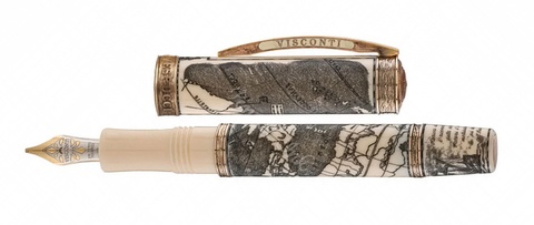 Ручка перьевая Visconti Visconti Amerigo Vespucci LE, Ivory BT, M (Vs-556-52M)