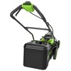 Газонокосилка аккумуляторная Greenworks GD24X2LM361, 2х24V, 36 см, бесщеточная, c 2хАКБ 4Ач и двойным ЗУ (2520707UD) — фото 5