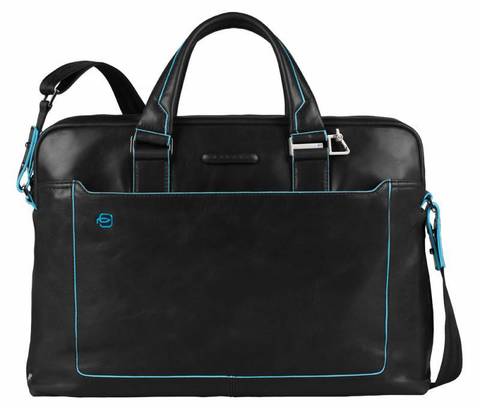 Сумка Piquadro Blue Square, чёрный, кожа натуральная (CA3335B2/N)