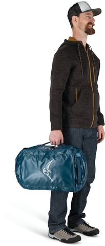 Картинка рюкзак-сумка Osprey Transporter 40 Venturi Blue - 9