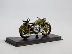 Motorcycle M-72 khaki 1:24 Our Motorcycles Modimio Collections #7