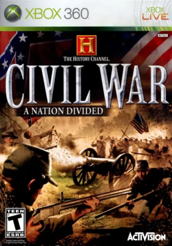 History Channel Civil War A Nation Divided [Xbox 360]