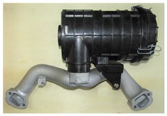 Фильтр воздушный в сборе (цилиндрический) с коллектором (замена арт.018306) SDG10000EH /Swirl type air filter assy