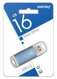 Флешка 16 GB USB 2.0 SmartBuy V-Cut (Синий)