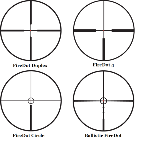 Оптический прицел Leupold VX-R 4-12x50 FireDot c подсветкой, 30 мм (111242)