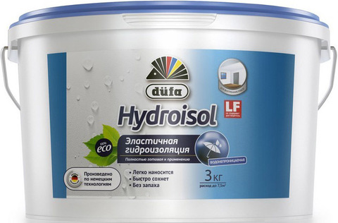 Dufa Hydroisol/Дюфа Гидроизол эластичный гидроизоляционный состав