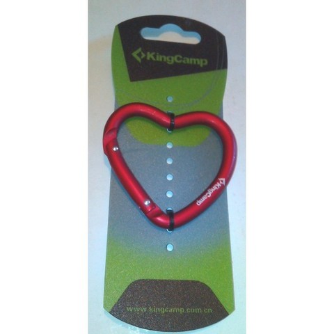 Картинка брелок Kingcamp Heart Carabiner  - 2