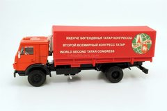 KAMAZ-5325 with awning Congress of the Tatars 1997 red Elecon Arek 1:43