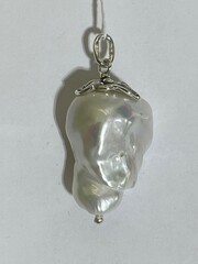 Азалия(кулон из серебра)