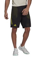 Шорты теннисные Adidas 2-in-1 Next Level Primeblue Shorts M - black/acid yellow