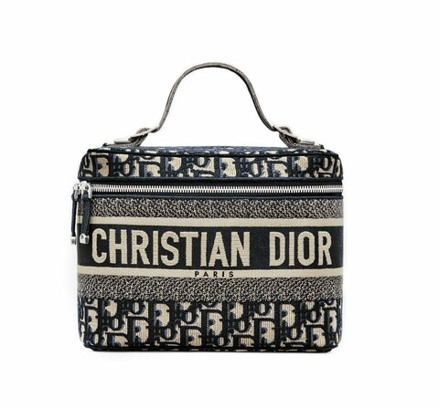 Косметичка Dior Diortravel темно-синий