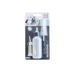 MPets Набор для вскармливания животных : бутылка, 5 сосок, ёршик для мытья бутылки. 66,5 мл