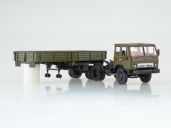 KAZ-608V with semitrailer ODAZ-885 khaki 1:43 Start Scale Models (SSM)