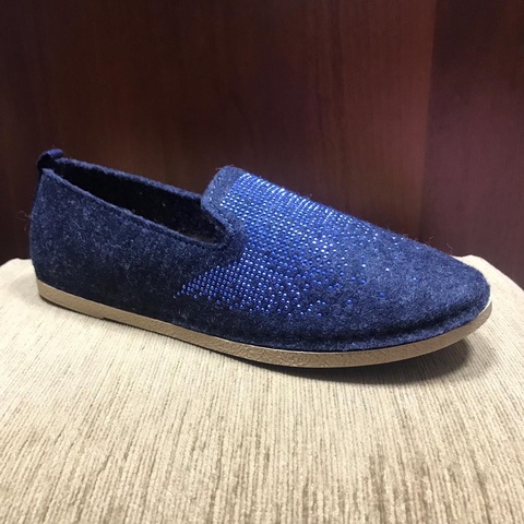 Тапочки женские INBLU (арт. MK-1V синий) анатомические