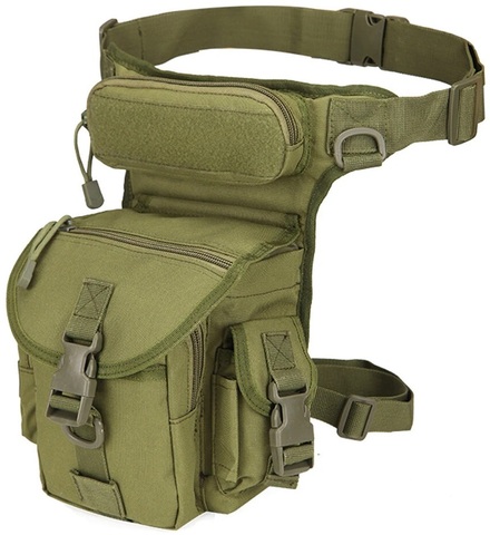 Картинка сумка на бедро Skully Tactic RWZS72 green - 3