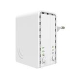 MikroTik PL7411-2nD - Точка доступа PWR-Line AP RouterOS L4, European plug (Type C)