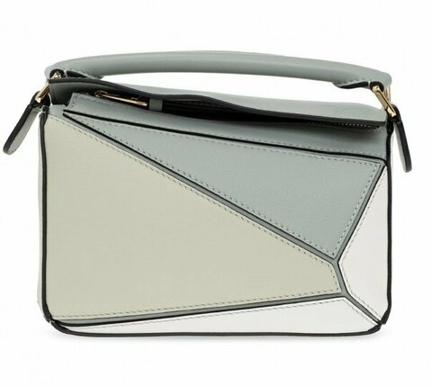 Сумка на плечо Loewe Puzzle Mini светло-зеленый