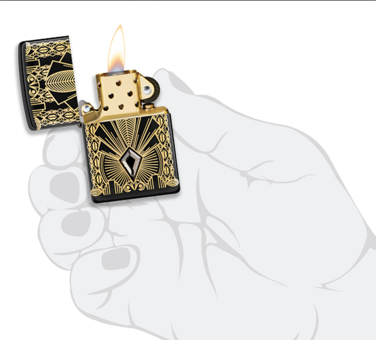 ZIPPO 49502 Collectible of the Year | 100 Years of Art Deco