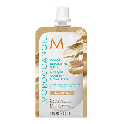 Moroccanoil Color Depositing Mask Champagne - Маска тонирующая для волос, шампанское