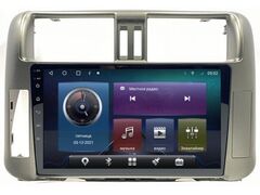 Магнитола Toyota land Cruiser Prado 150 (2010-2013) Android 10 4/64 IPS DSP модель CB-2010TS10